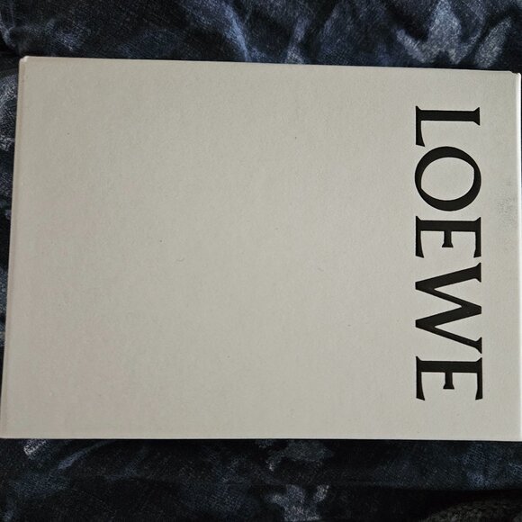 Loewe Snake Knot Charm In Classic Leather Skin Bag Charm- Green Bean/Sea Salt - Picture 8 of 10